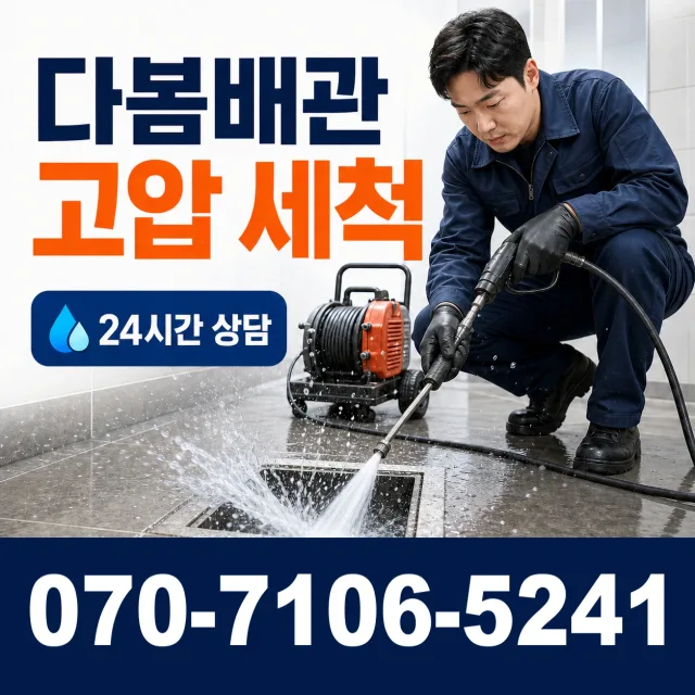 대전 중구 정생동 배수구뚫기 상담 이미지 4